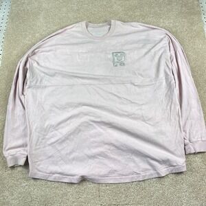 Disney‎ Parks Spirit Jersey Walt Disney World Pink Silver Glitter XXL Womens
